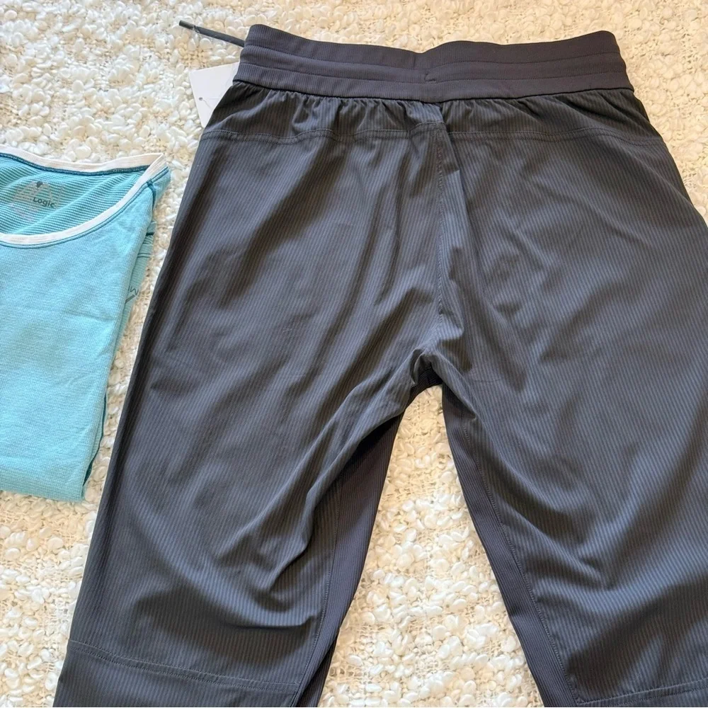 💋lululemon athletica  beyond the studio slip Gray Pants size 6